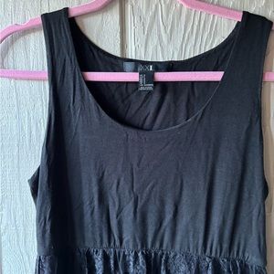 Black maxi dress from forever 21